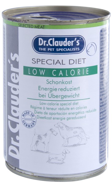 Dr. Clauder`s Dog Dose Special Diet Low Calorie Übergewicht 400g