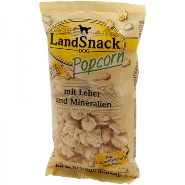 LandSnack Hunde Popcorn mit Leber & Mineralien