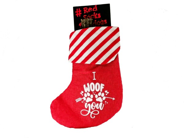 QCHEFS Red Socks for dogs