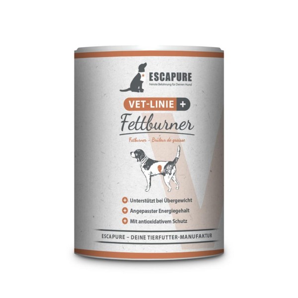 ESCAPURE VET-Fettburner 250g Ergänzungsfuttermittel für Hunde