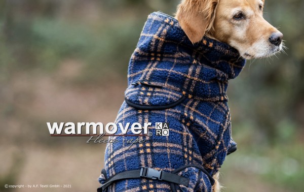 Warmover fleece cape Hundemantel