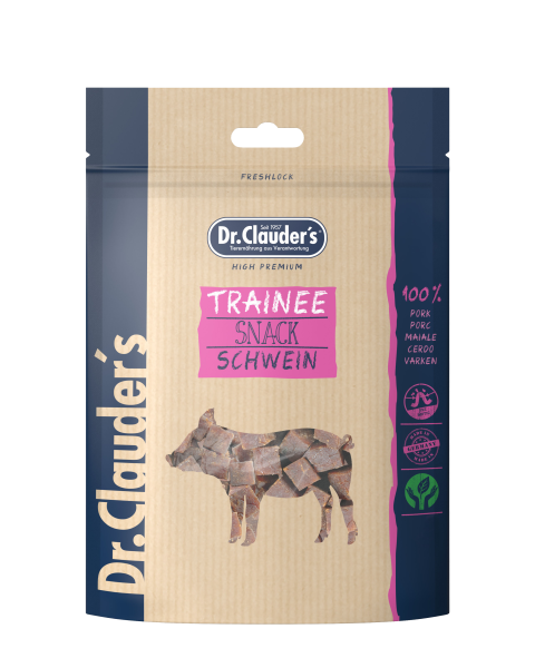 Dr.Clauder`s Trainee Snack Schweinefleisch für Hunde