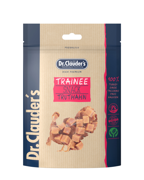 Dr.Clauder`s Trainee Snack Truthahn für Hunde und Katzen
