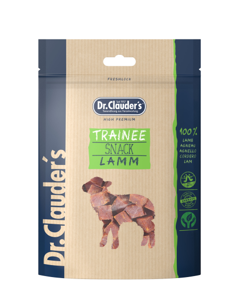 Dr.Clauder`s Trainee Snack Trainee Lamm 500g für Hunde